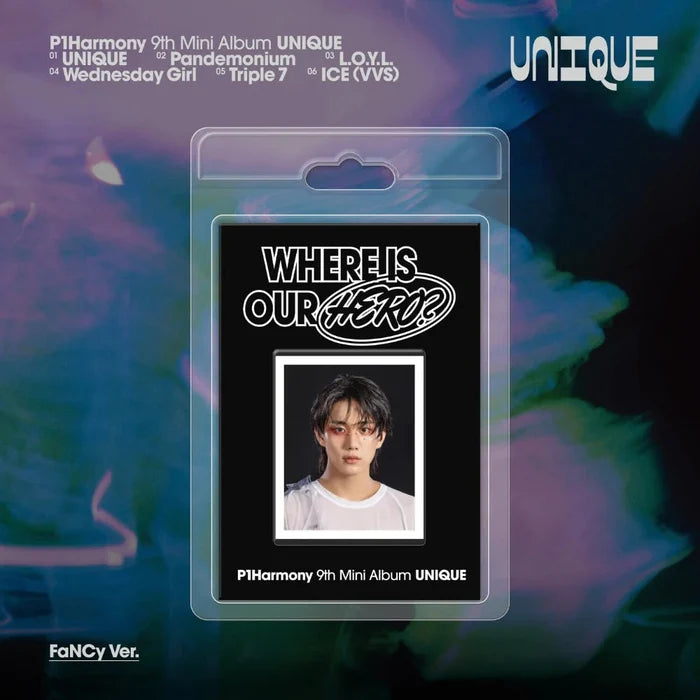p1harmony unique 9th mini album fancy version  INTAK