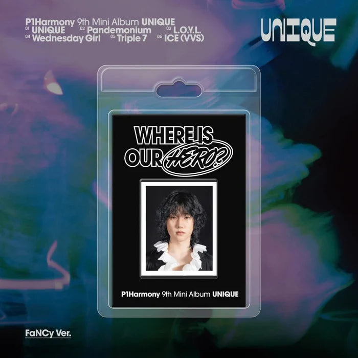 JONGSEOB p1harmony unique 9th mini album fancy version