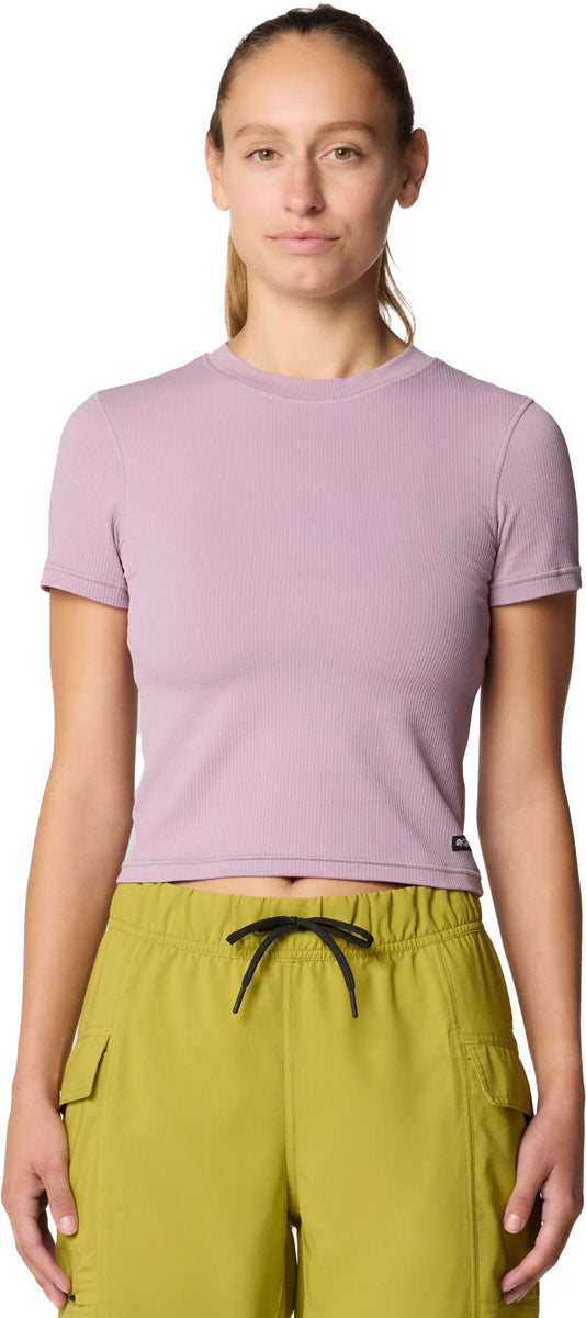 Peak Knit Crop T-Shirt - Women's