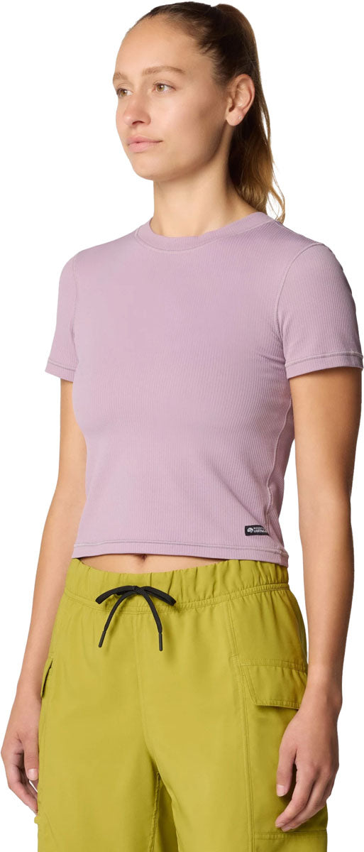 Peak Knit Crop T-Shirt - Women's