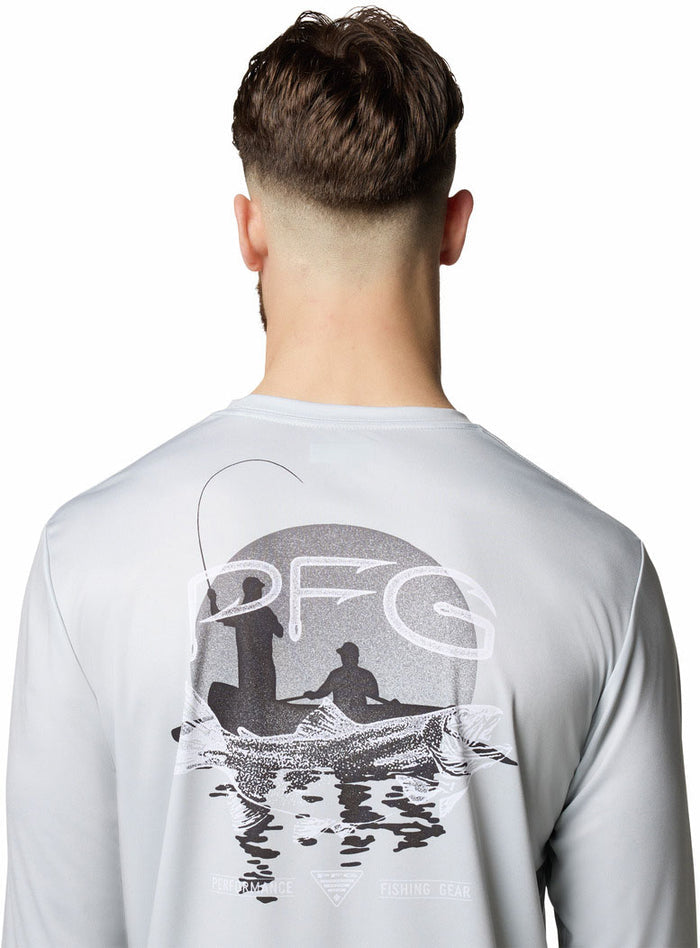 PFG Terminal Tackle Tarpon Rise Fishing Long Sleeve T-Shirt - Men's