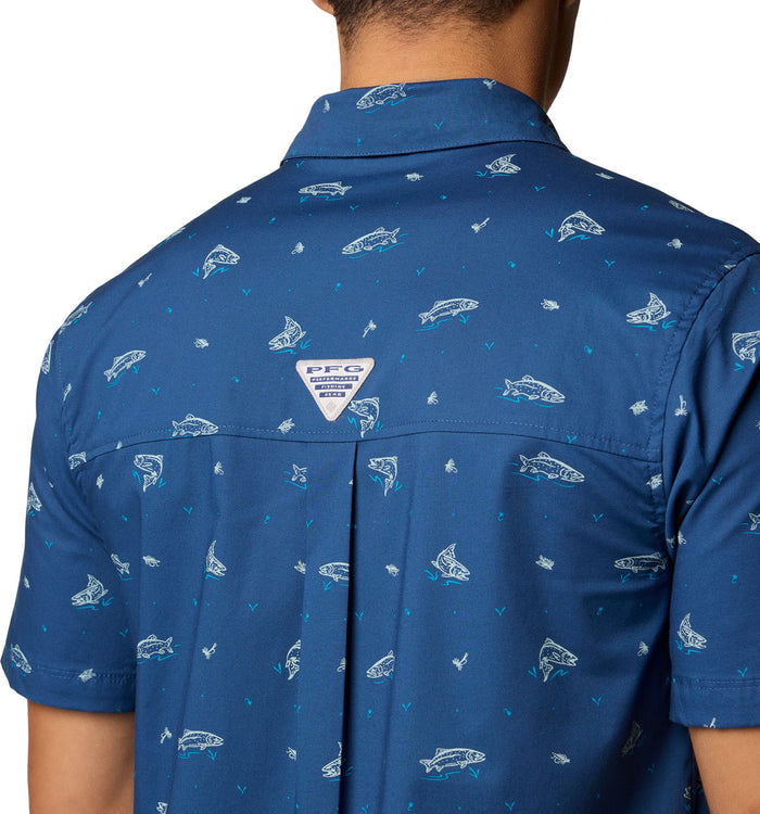 PFG Wild Cast Camp Short Sleeve Shirt - Men's