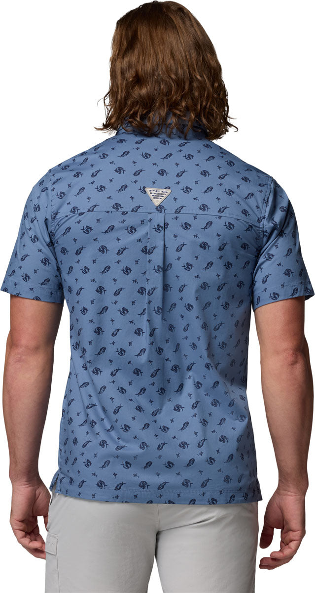 PFG Wild Cast Camp Short Sleeve Shirt - Men's