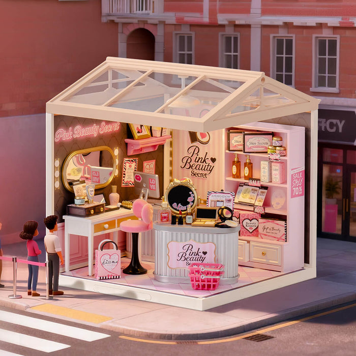 Pink Beauty Secret – DIY miniature kit, HiNooki (image 1)