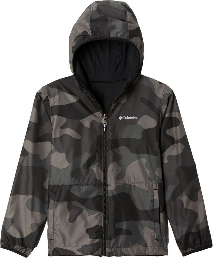 Pixel Grabber Reversible Rain Jacket - Boys'