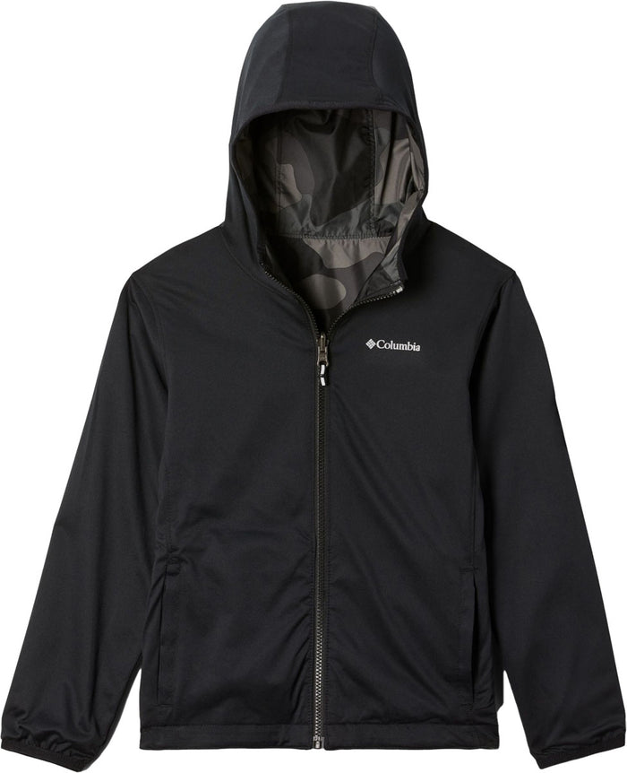 Pixel Grabber Reversible Rain Jacket - Boys'