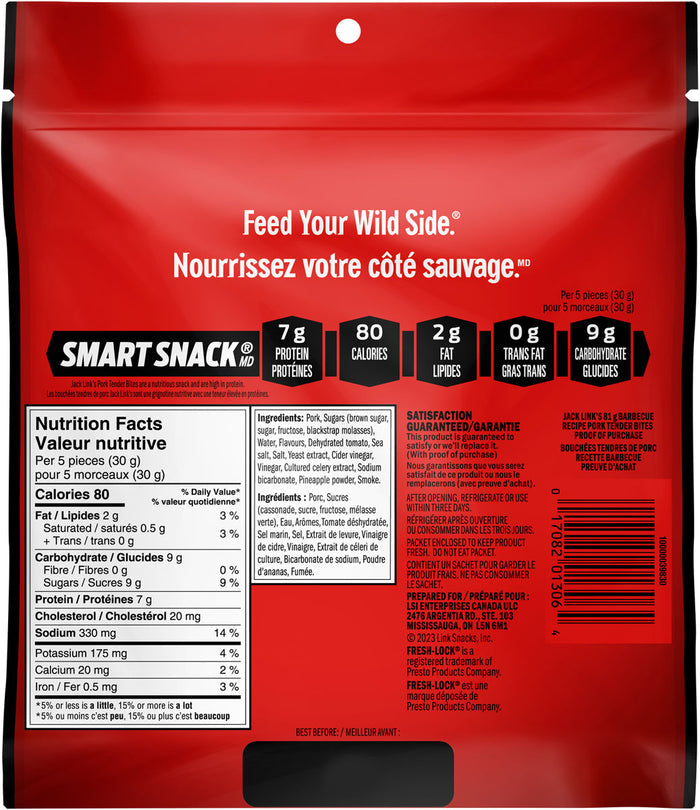 Pork Tender Bites - Barbecue - 81 g