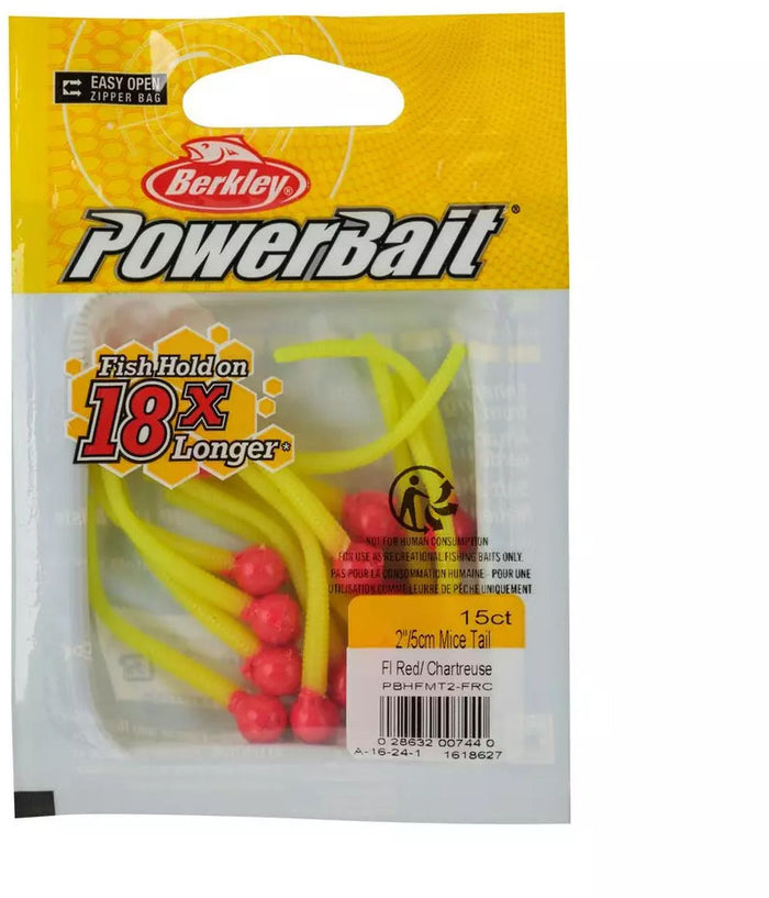 PowerBait Floating Mice Tails 2 Soft Bait