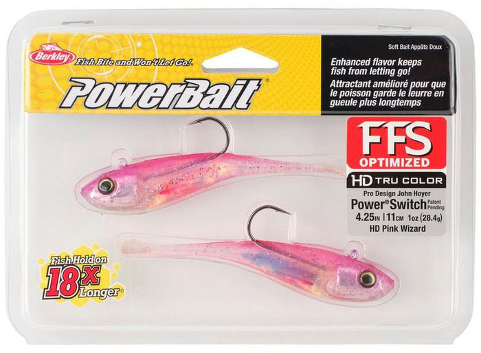 Powerbait Power Switch Rigged Soft Swimbait - 1 oz. - 2/PK
