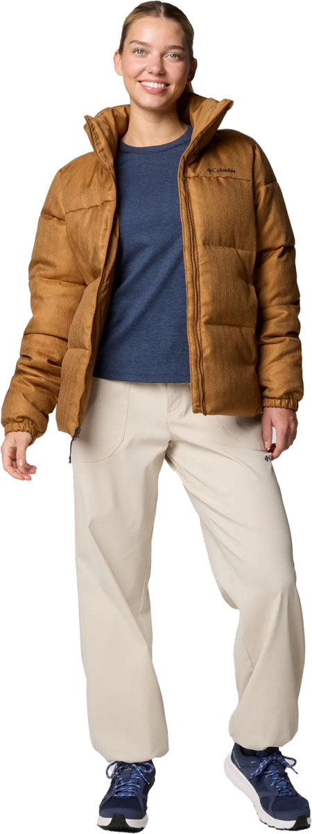 Puffect Herringbone Winter Jacket - Women's