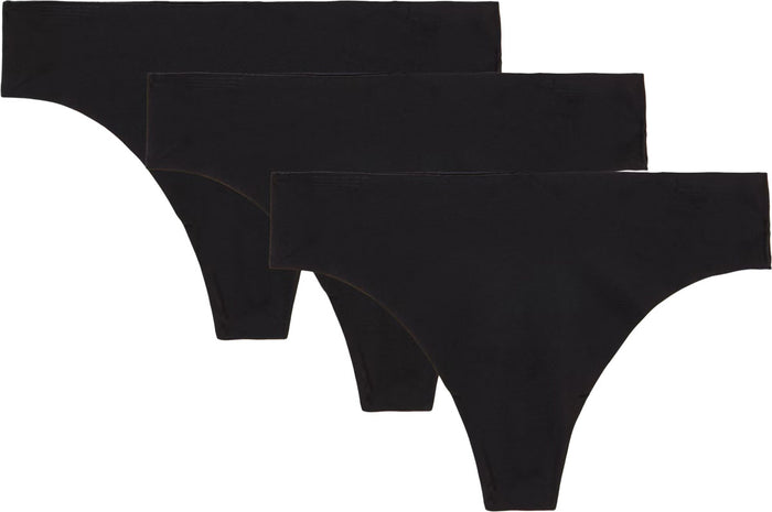 Pure Stretch No-Show Thong - Women's - 3/PK