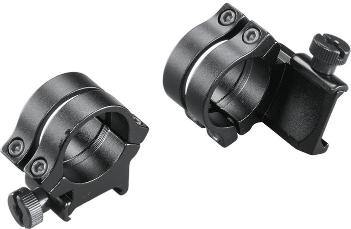 Quad-Lock Detachable Scope Rings - High/Ext. - Matte - 1 in.