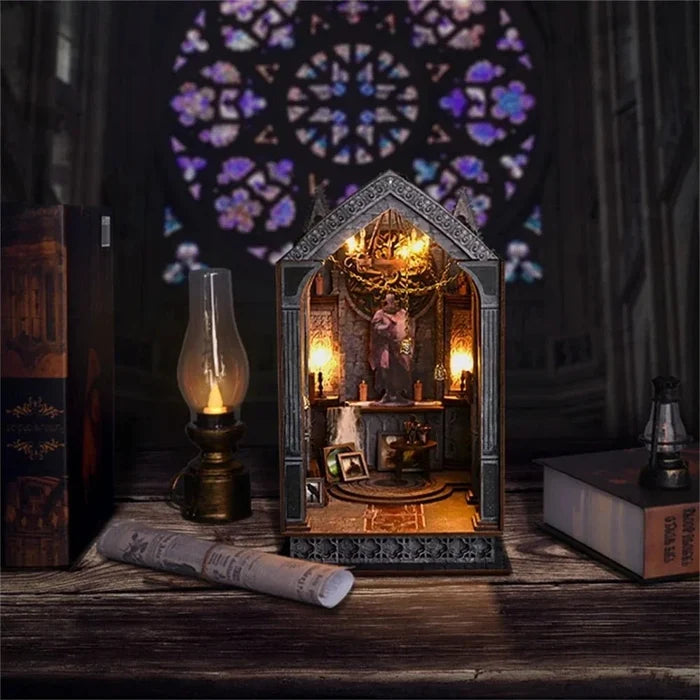 Quiet Night Prayer – DIY book nook kit, HiNooki (image 4)