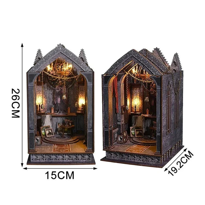 Quiet Night Prayer – DIY book nook kit, HiNooki (image 7)