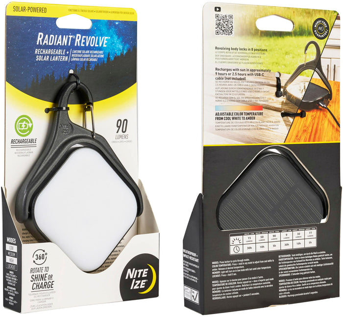 Radiant Revolve Solar Lantern
