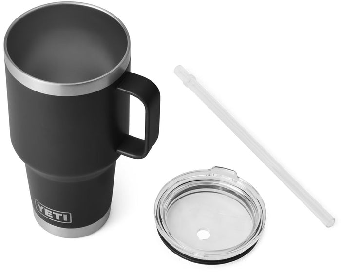 Rambler Insulated Travel Mug with Straw Lid - 1 L