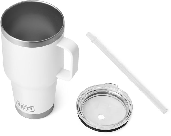 Rambler Insulated Travel Mug with Straw Lid - 1 L