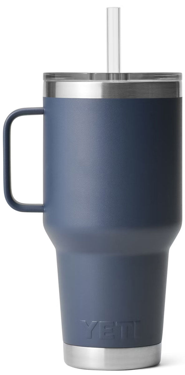 Rambler Insulated Travel Mug with Straw Lid - 1 L