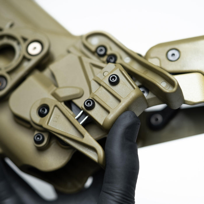 Rapid Force Level III Duty Holster For Glock - Large Light - Alien Gear Holsters