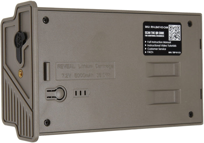 Reveal Lithium Rechargeable Battery