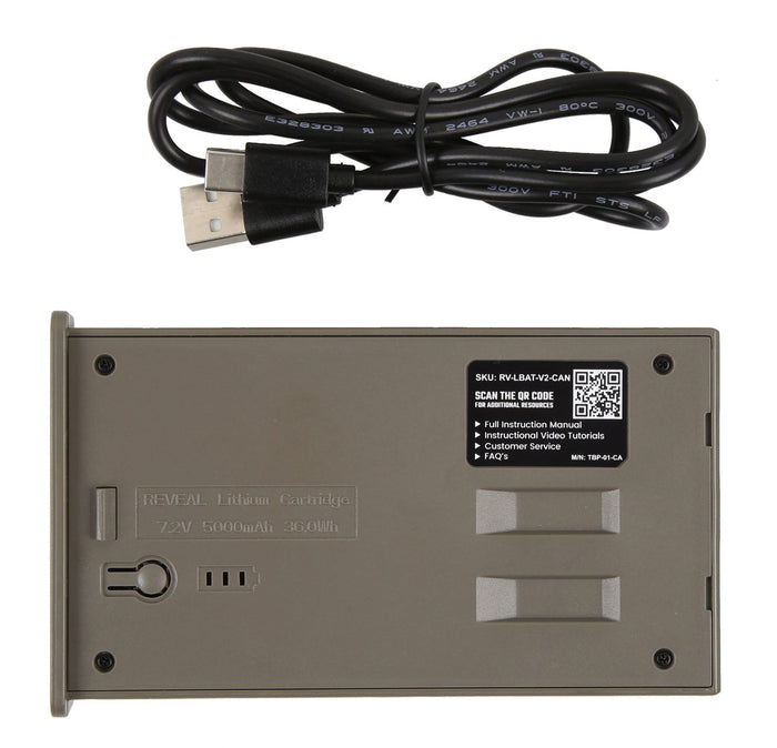 Reveal Lithium Rechargeable Battery