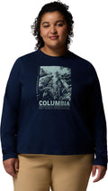 Rolling Bend Graphic Long Sleeve T-Shirt - Women's - Plus Size