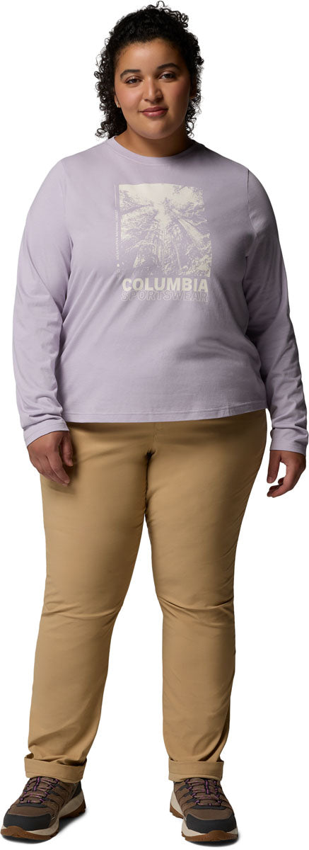 Rolling Bend Graphic Long Sleeve T-Shirt - Women's - Plus Size