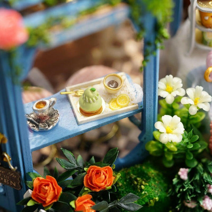 Rose Garden Tea House – DIY miniature house kit, HiNooki (image 3)