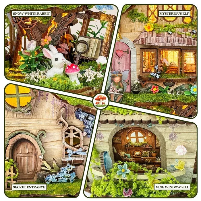 Rowan's Treehouse – DIY book nook kit, HiNooki (image 2)