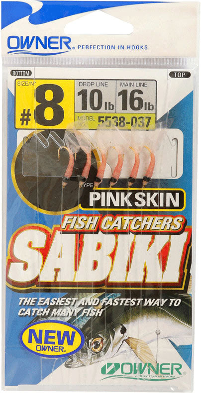 Sabiki Snell Hook - Shrimp Skin - 6/PK