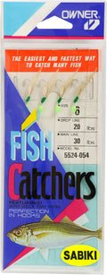 Sabiki Snell Hook - Silver Rainbow Skin - 6/PK