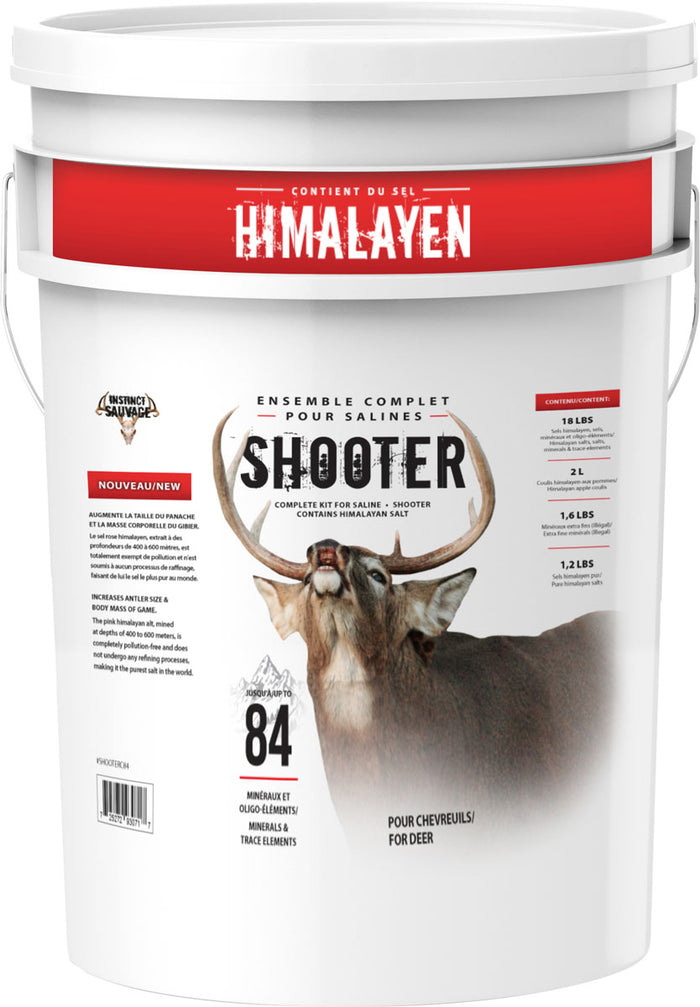 Shooter Deer Saline Kit - Himalayan Salt