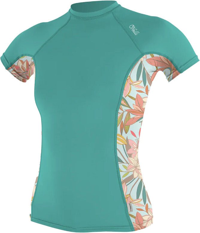 Side Print Rash Guard - Women's