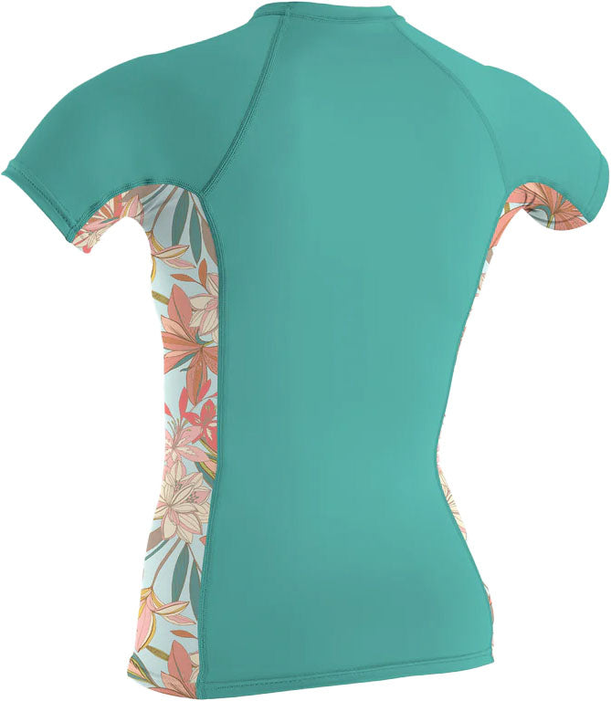 Side Print Rash Guard - Women's