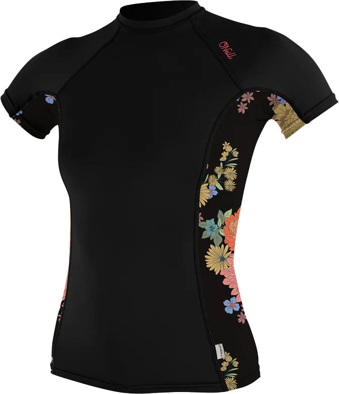 Side Print Rash Guard - Women's