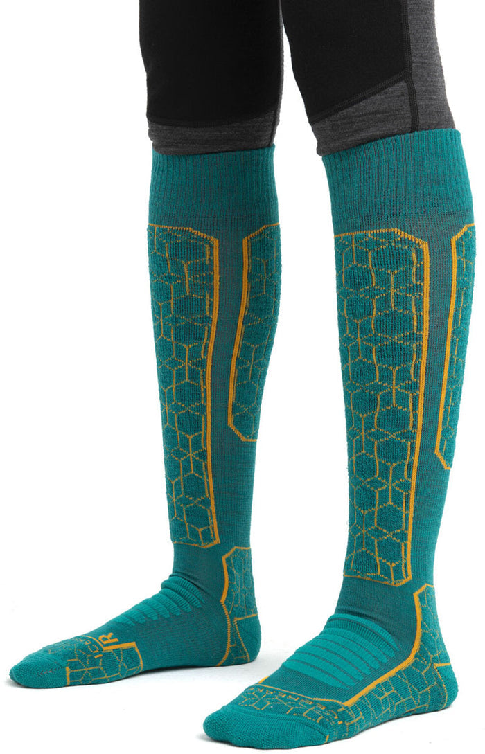 Ski+ Medium Alpine Geo Socks - Women's