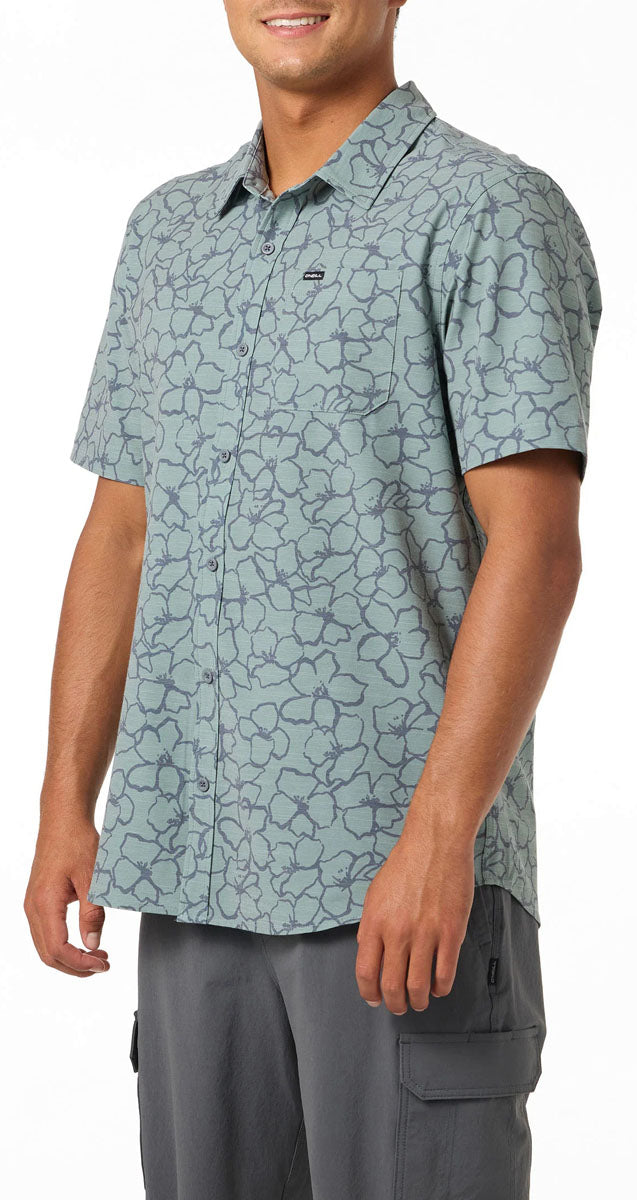 Slub Relaxed Short Sleeve Shirt - Men's Shirt