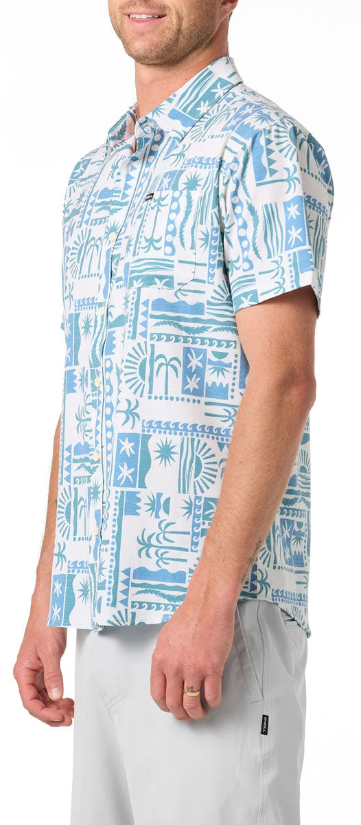 Slub Short Sleeve Shirt - Men's