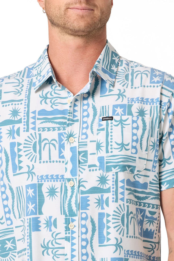 Slub Short Sleeve Shirt - Men's