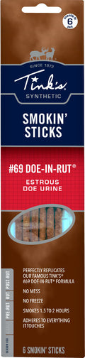 Smokin’ Sticks Synthetic #69 Doe-in-Rut - 6/PK