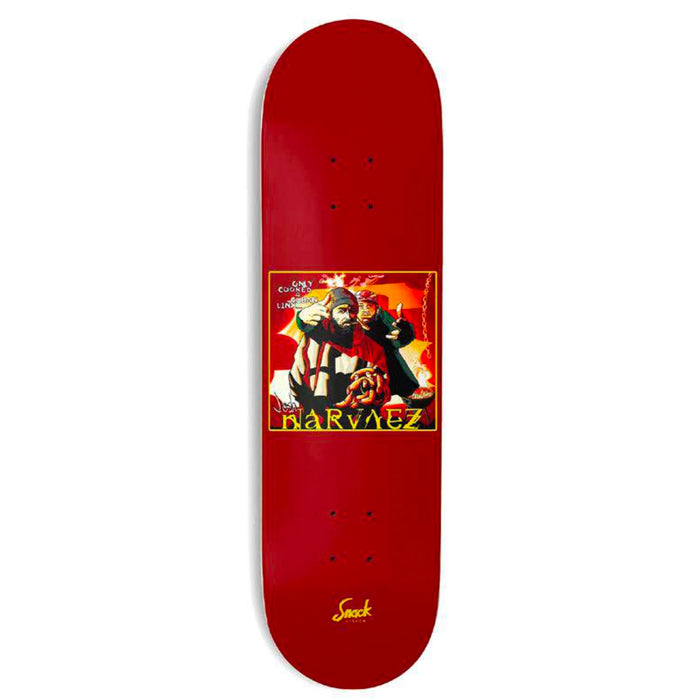 Snack Josh Narvaez Cuban Linx Skateboard Deck 8.25"