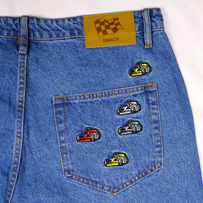 Snack Pole Position Jorts