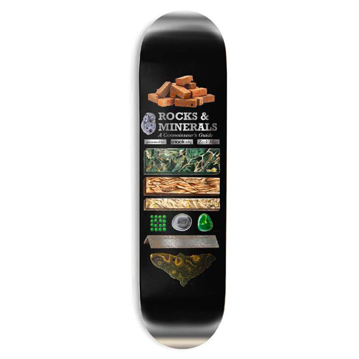 Snack Zack May Rocks & Minerals Skateboard Deck