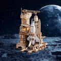 Space Shuttle – 3D wooden puzzle kit, HiNooki (image 1)