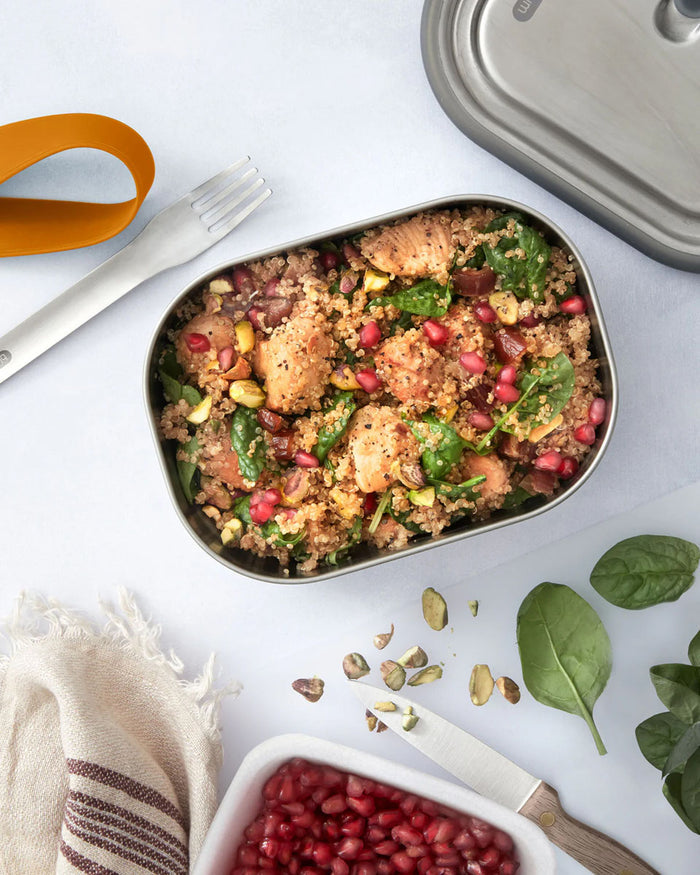 Stainless Steel 3-in-1 Lunch Box - 1 L