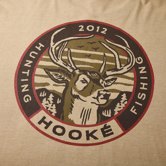 Staring Deer Long Sleeve T-Shirt - Men's
