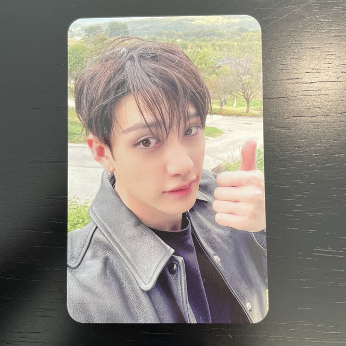 Stray Kids SKZHOP Hop Music Korea POB Photocard, Stray Kids SKZHOP Hop Music Korea POB, SKZHOP HOP POB photocard, Music Korea POB Stray Kids, Stray Kids official photocard, Official Stray Kids SKZHOP HOP Music Korea POB photocard product image from KPOP Exchange.