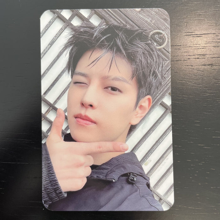 Stray Kids SKZHOP Hop Music Korea POB Photocard, Stray Kids SKZHOP Hop Music Korea POB, SKZHOP HOP POB photocard, Music Korea POB Stray Kids, Stray Kids official photocard, Official Stray Kids SKZHOP HOP Music Korea POB photocard product image from KPOP Exchange.