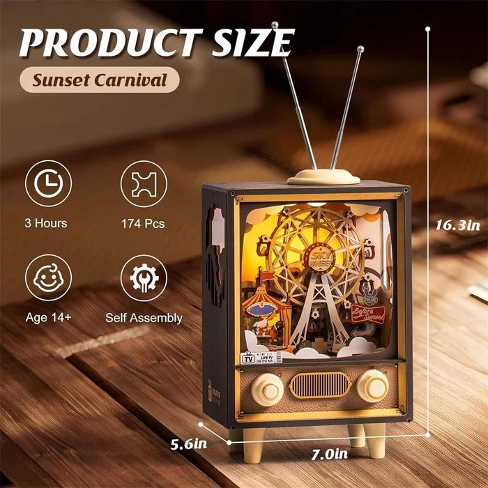 Sunset Carnival – DIY miniature kit, HiNooki (image 4)