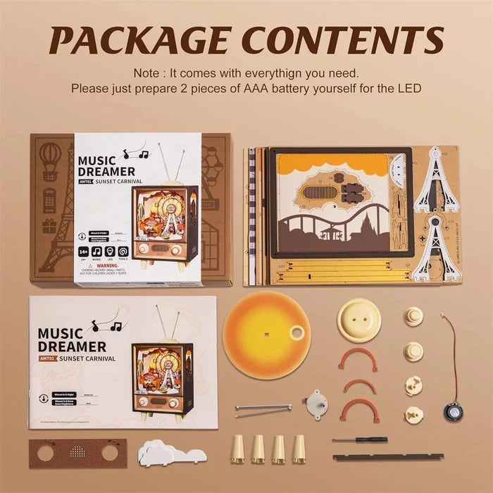 Sunset Carnival – DIY miniature kit, HiNooki (image 5)